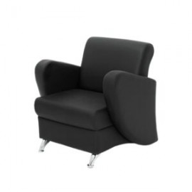 Sofa Alce Piel Negro